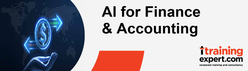 AI Application for Finance and Accounting - leadership training programme by iTrainingExpert